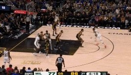 二轮秀18分钟三帽字母 TJD为勇士打造无解禁飞区