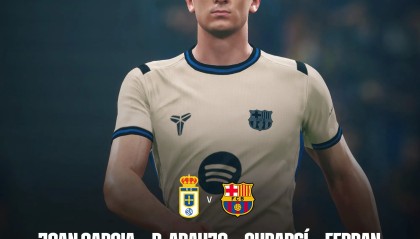 注册入口-奥维耶多vs巴萨首发：佩德里、拉菲领衔，费兰、拉师傅登场